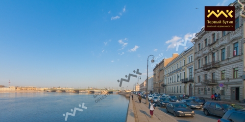 1-комн квартира Кутузова наб,  д. 12