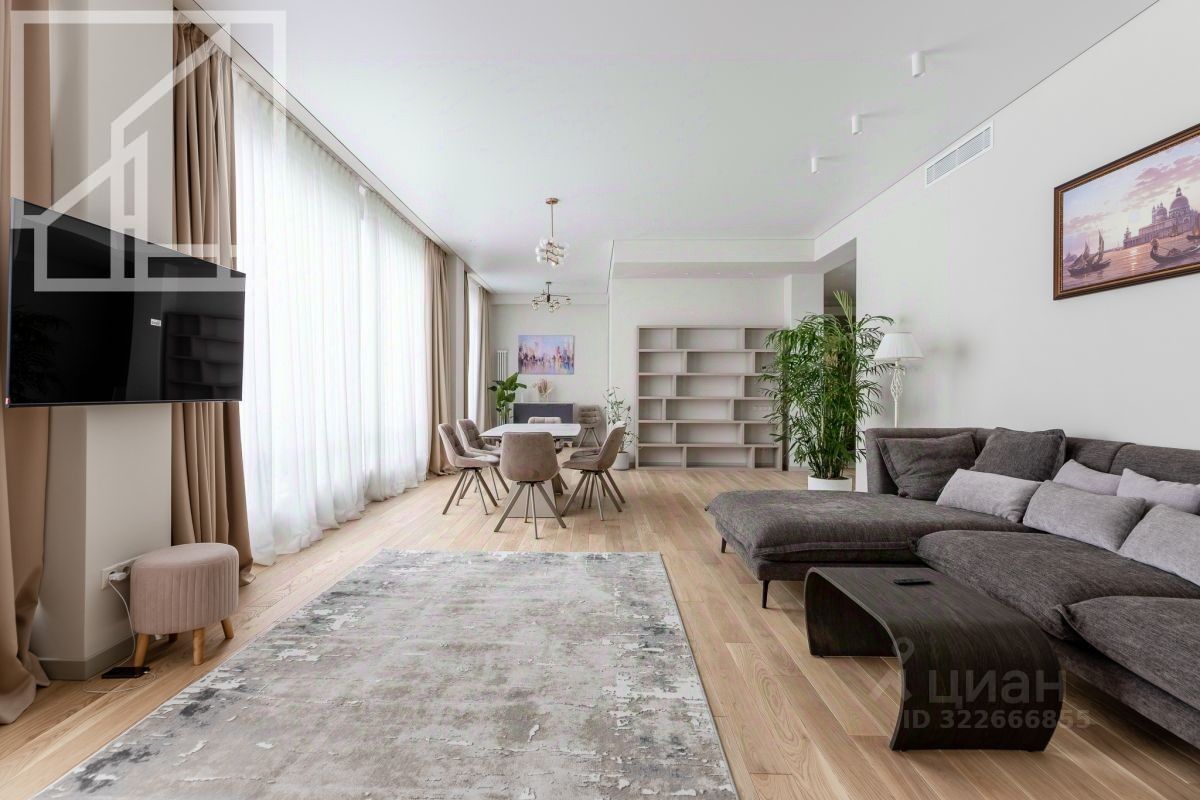 Аренда 3-комн квартиры на вторичном рынке улица Новый Арбат, 27