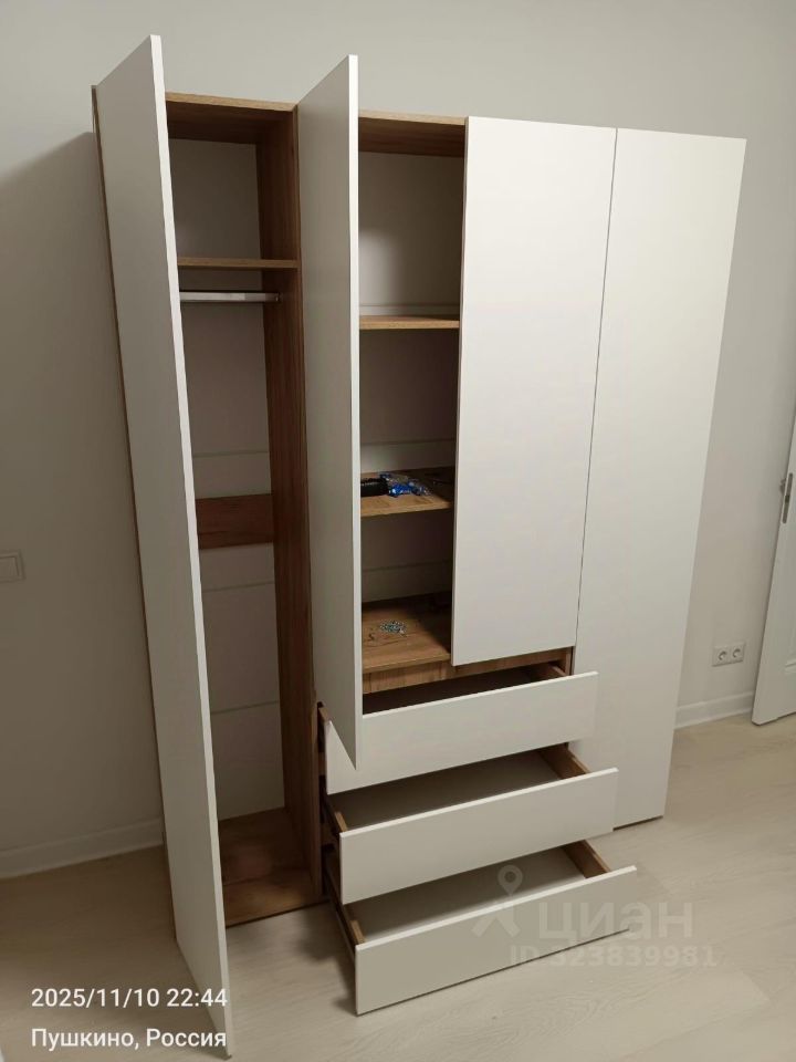 Аренда 1-комн квартиры на вторичном рынке Пушкино, улица Просвещения, 12к2