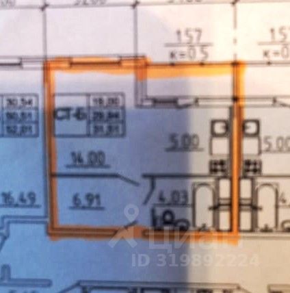 Продажа студии Мурино, улица Шувалова