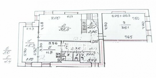 5-комн квартира улица Некрасова,  д. 37/20