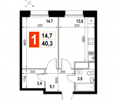 Продать Квартиры в новостройке Мытищи г., Пионерская ул.   2.1