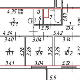 Продажа 3-комн квартиры на вторичном рынке Суздальское ш,  д. 22 к3
