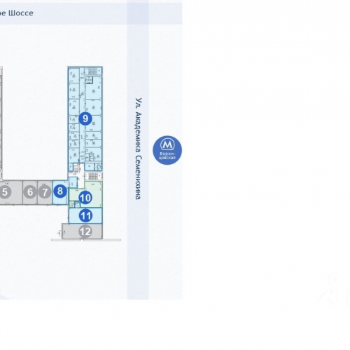 Помещение свободного назначения Академика Семенихина ул