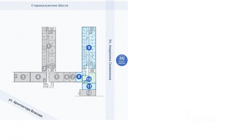 Продажа ПСН Академика Семенихина ул