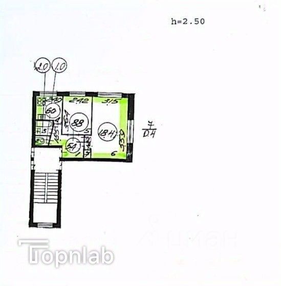 Продажа 2-комн квартиры на вторичном рынке проспект Маршала Жукова, 72К4