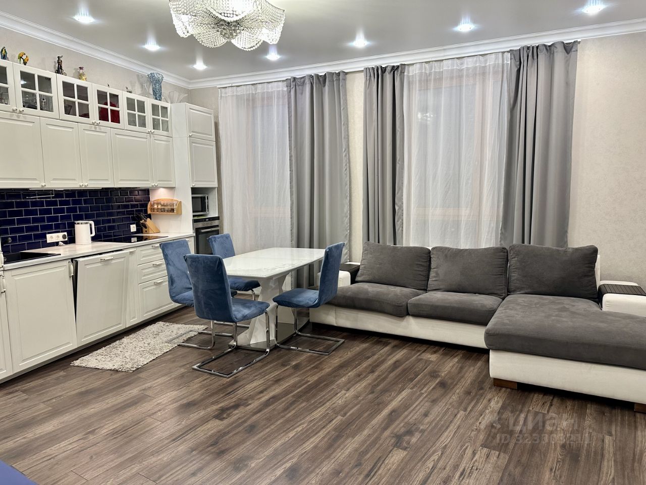 Аренда 3-комн квартиры на вторичном рынке Ушаковская набережная, 3к2