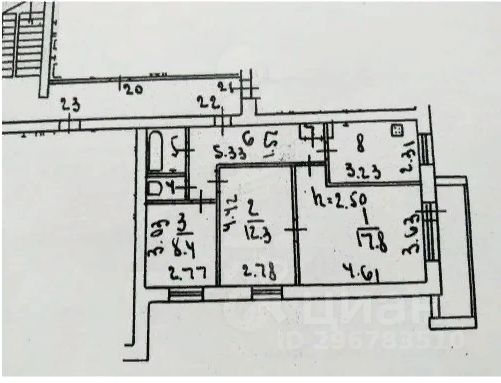 Продажа 3-комн квартиры на вторичном рынке Электроугли, улица Советская, 9