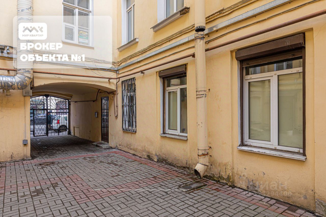 Продажа 2-комн квартиры на вторичном рынке переулок Басков, 1/3