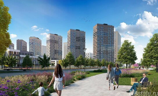 Продажа 1-комн квартиры на вторичном рынке Небесный бульвар