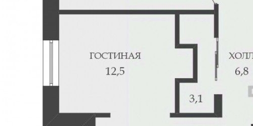 3-комн квартира улица Александра Матросова, 20к2