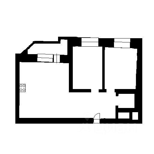 Аренда 3-комн квартиры на вторичном рынке Саввинская набережная, 7С3