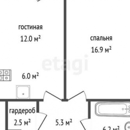 Продажа 1-комн квартиры на вторичном рынке Берёзовая аллея