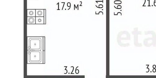 2-комн квартира Ярославский проспект, 67