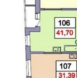 Продажа 1-комн квартиры на вторичном рынке пос. Дубровский, улица Турова, 12Б