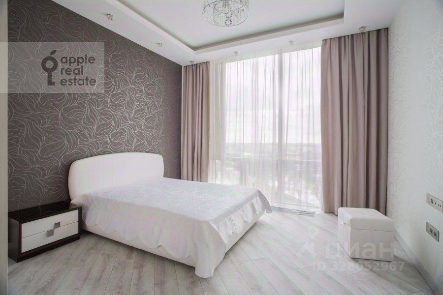 Аренда 3-комн квартиры на вторичном рынке Мосфильмовская улица, 8