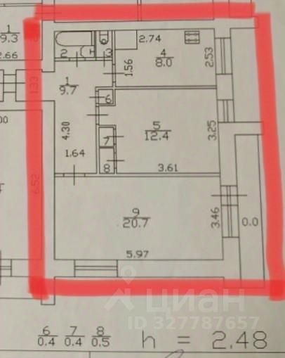 Продажа 2-комн квартиры на вторичном рынке проспект Большевиков, 33К5