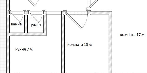 3-комн квартира улица Крыленко, 7К1