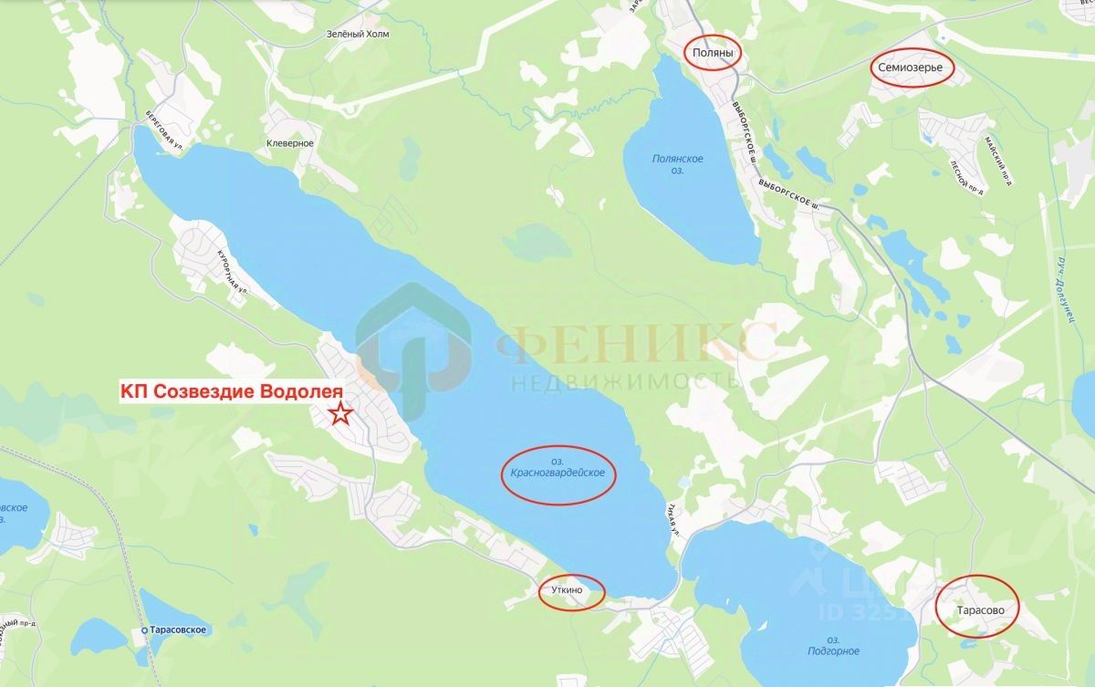 Продажа земли Созвездие Водолея ДНП, проезд 1-й Звездный