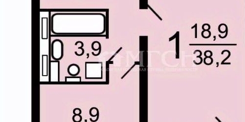 1-комн квартира Мячковский бульвар, 16К1