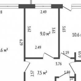 Продажа 2-комн квартиры на вторичном рынке ул Оптиков,  д. 34,  к. 1
