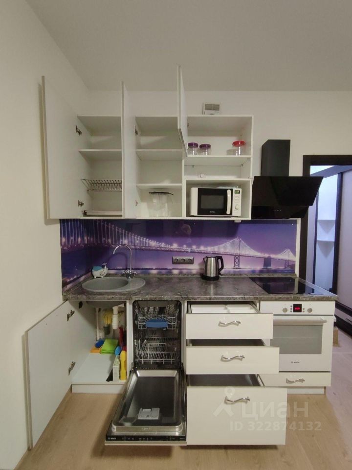 Аренда студии Кудрово г., улица Столичная, 5к1