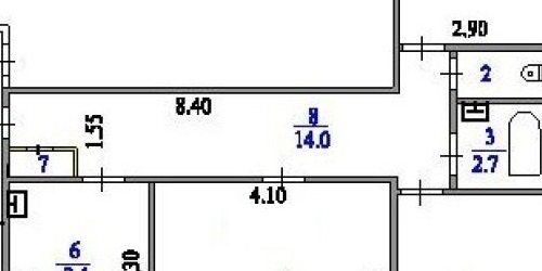 3-комн квартира Тосно г., улица Чехова, 3