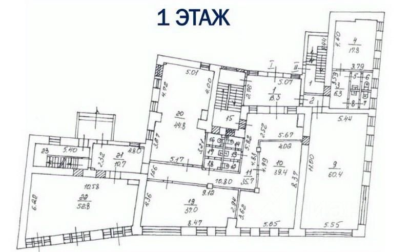 Аренда отдельного здания улица Сергия Радонежского,  д. 13 с1