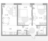 Продать Квартиры вторичка Николо-Урюпино, улица Сергея Жадобкина  7 к1 