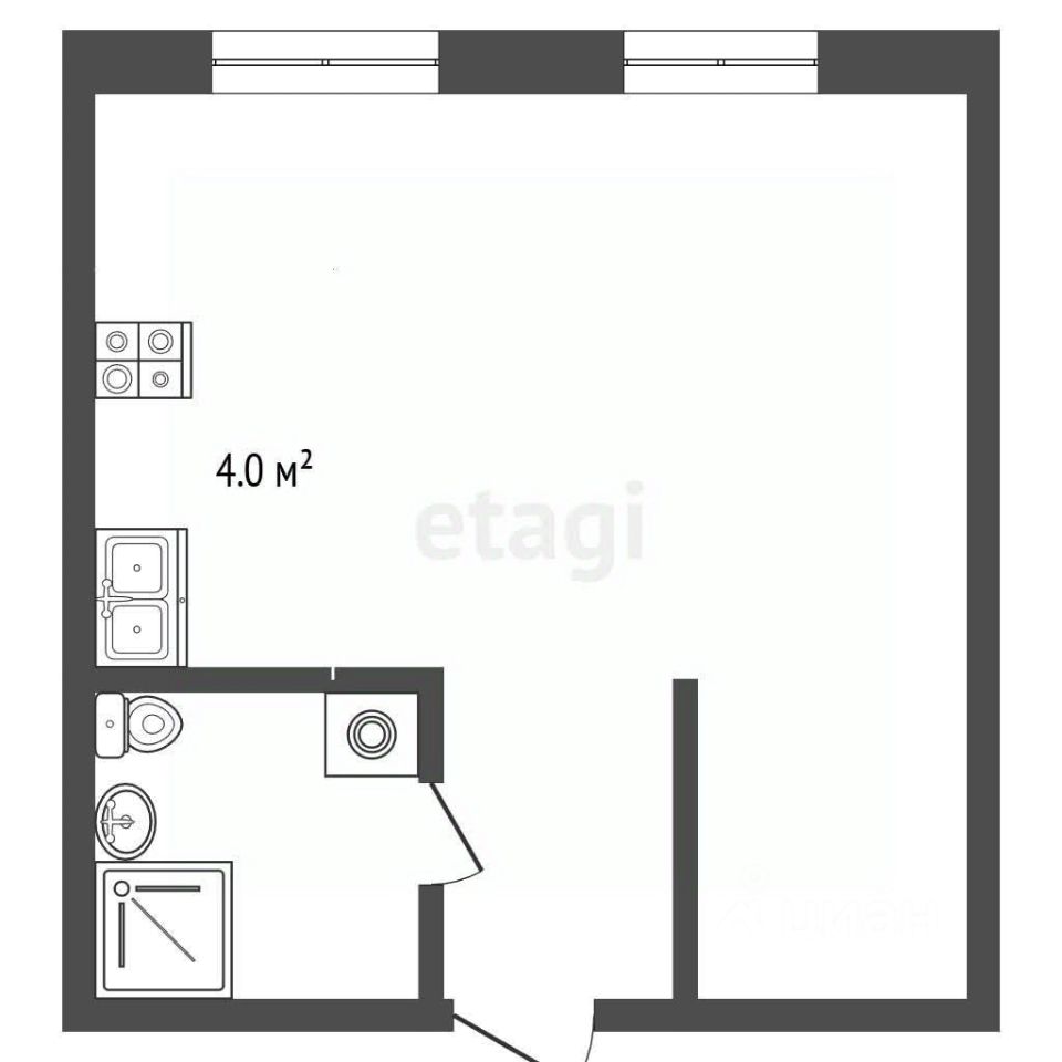 Продажа студии Березовая аллея, 19к2