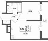 Продать Квартиры в новостройке Новосаратовка д., Покровская Дорога ул.   13