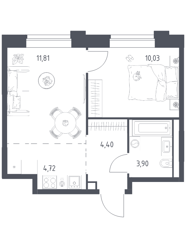 Продажа 1-комн квартиры в новостройке Верейская ул,  к. 4.1