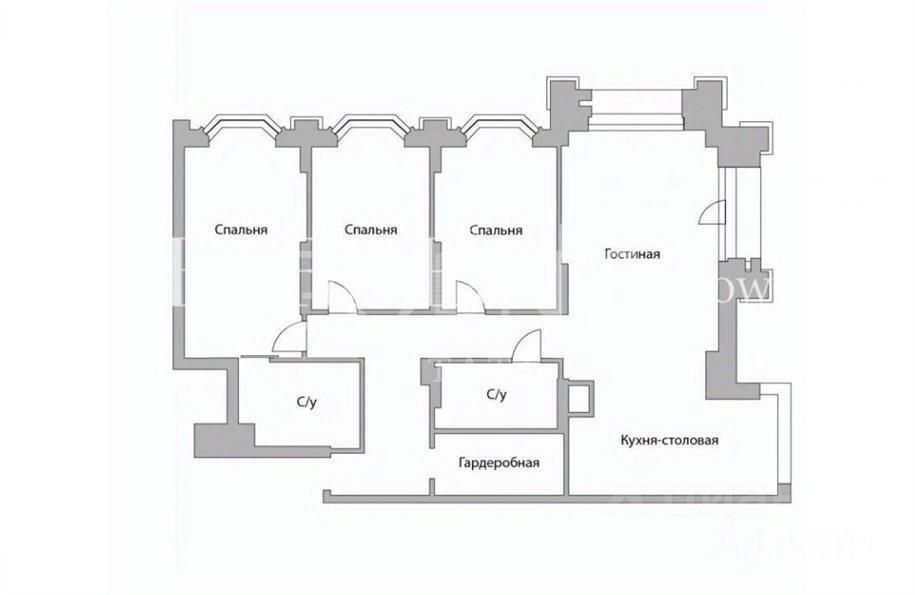 Продажа 4-комн квартиры на вторичном рынке Чапаевский переулок, 3