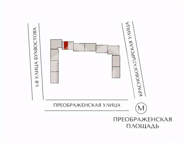 Продажа торгового помещения Бухвостова 1-я ул,  д. 2 к3