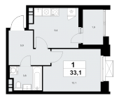 Продать Квартиры в новостройке Прокшино д., Проектируемый проезд № 7029   7.1.4