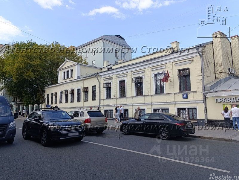 Продажа отдельного здания Басманная Н. ул,  д. 21 с1