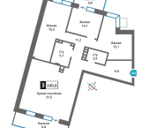 Продать Квартиры в новостройке Марьино д., Заречная ул.   41