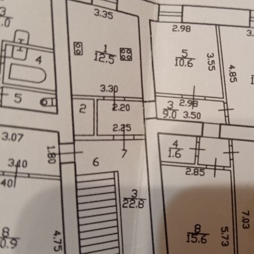 4-комн квартира Старо-Петергофский проспект, 3-5