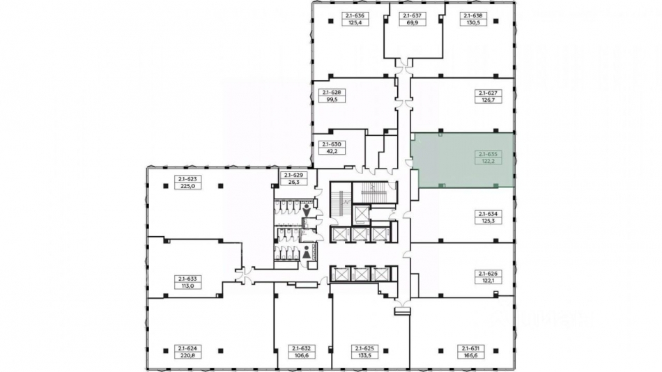 Продажа офиса ул Батюшкова,  д. 3,  к. 2