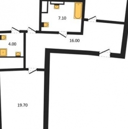 Продажа 2-комн квартиры на вторичном рынке Петровская пл