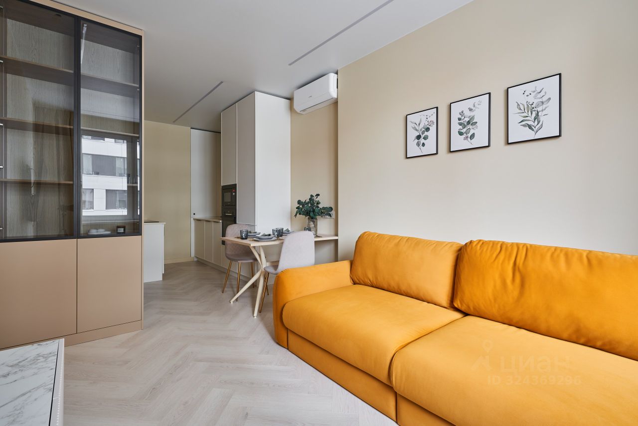 Аренда 1-комн квартиры на вторичном рынке улица Крузенштерна, 10к1