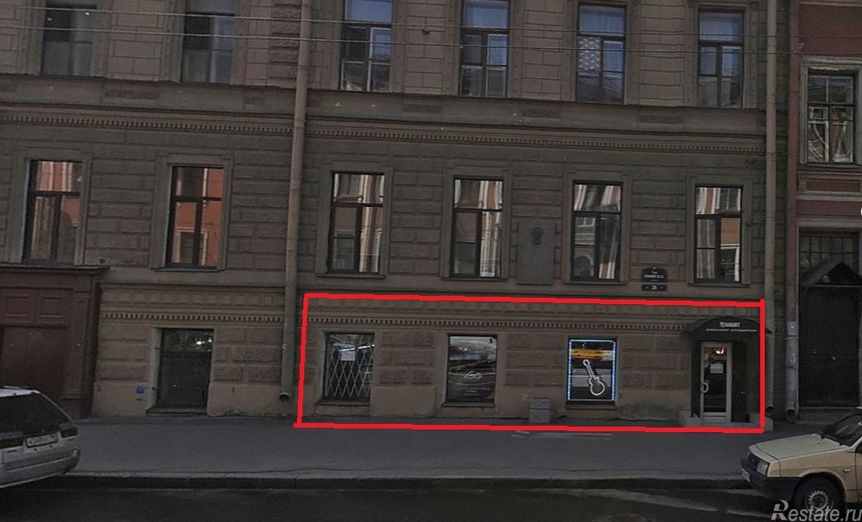Аренда помещения под кафе 1-я линия,  д. 28