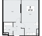 Продать Квартиры в новостройке Прокшино д., Проектируемый проезд № 7029   7.1.1