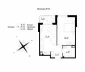 Продать Квартиры в новостройке Федоровское д., Центральная ул.   1