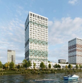 Продажа 3-комн квартиры в новостройке Кудринка, Надсоновская улица,  д. 1