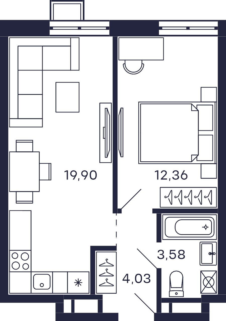 Продажа 1-комн квартиры в новостройке Красногорск г., Большая Воскресенская ул.,  к. 6