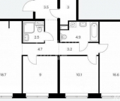Продать Квартиры вторичка Одинцовский городской округ, Каштановая улица  16 