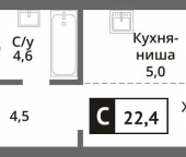 Продать Квартиры в новостройке Красногорск, Московская область, Красногорск, мкрн. Опалиха   