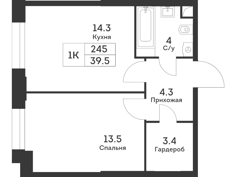 Продажа 1-комн квартиры в новостройке Москва г., Обручева ул.,  к. 4