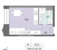 Продажа квартир в ЖК Автозаводская площадь, д.вл.23